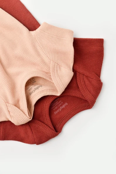 Bebek 2 Adet Kısa Kollu Body, %50 Modal Kumaş - %50 Organik Pamuk, Bebek ve Yenidoğan Serisi - CSYM11213 - 2