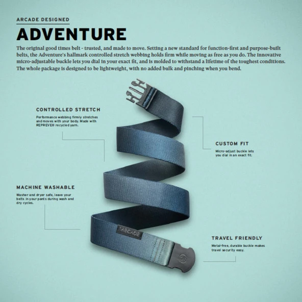 Arcade Fade Adventure Kemer-MAVİ - 6