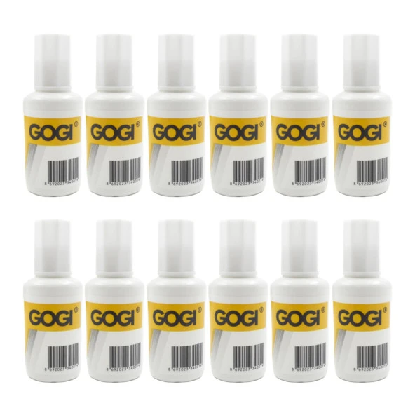 Gogi Sıvı Silici Daksil 20 ml 12 Adet