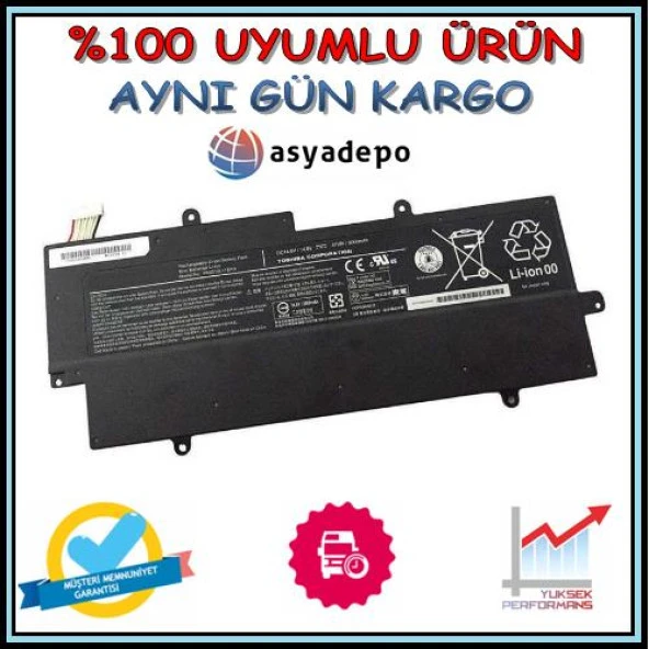 Toshiba Portege Z930-10R Batarya Pil