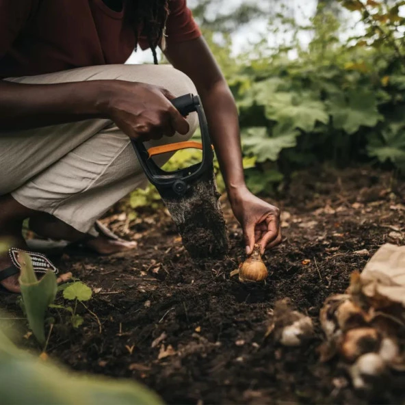 Bahçe Solid Soğan Dikme El Aleti - Resim 2