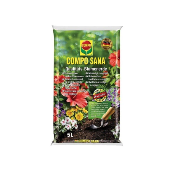 Compo Çiçekli Bitki Toprağı 5 lt