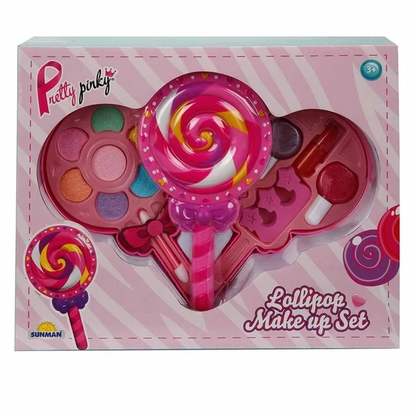 Lolipop Şekilli 2 Katlı Makyaj Güzellik Seti - 12