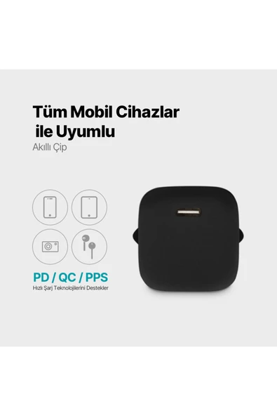 Ttec Smartcharger 30W Pd Usb-C Seyahat Hızlı Şarj Aleti Siyah - 3
