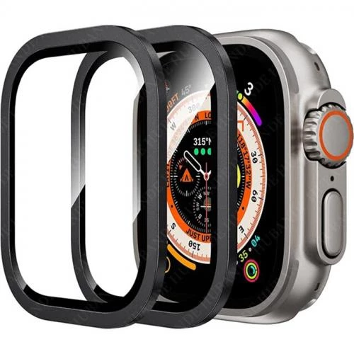 Coofbe Hassas Dokunuş Parmak İzi Bırakmaz Çizik Önleyici Apple Watch Ultra 49MM Ekran Koruyucu