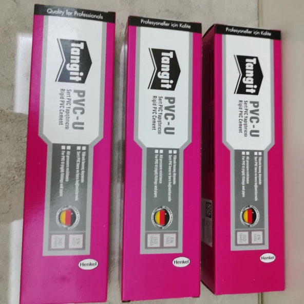 Tangit Pvc Yapıştırıcı 125 ML 3 Adet