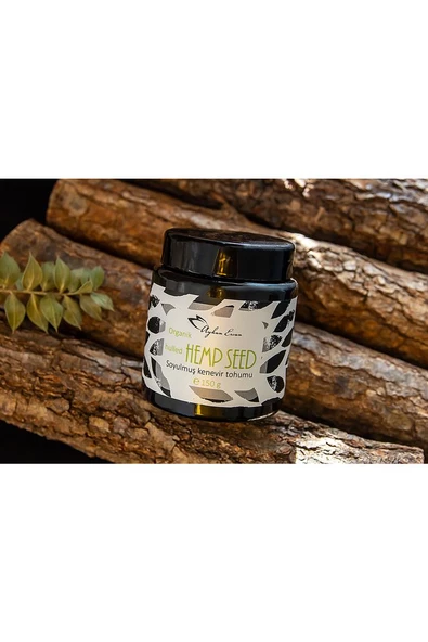 Organik Hulled Hemp Seed Soyulmuş Kenevir Tohumu 150 G - 6