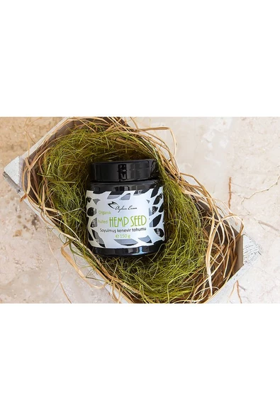Organik Hulled Hemp Seed Soyulmuş Kenevir Tohumu 150 G - 5
