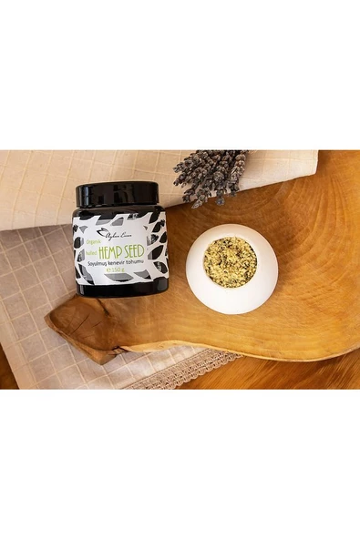 Organik Hulled Hemp Seed Soyulmuş Kenevir Tohumu 150 G - 4