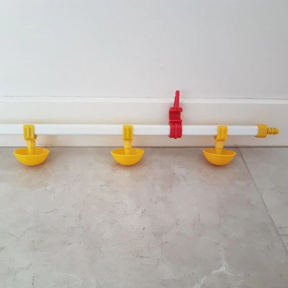 Nipel Tavuk Suluk Yaylı Çanak 60 Cm 3 Adet Yaylı  Çanak
