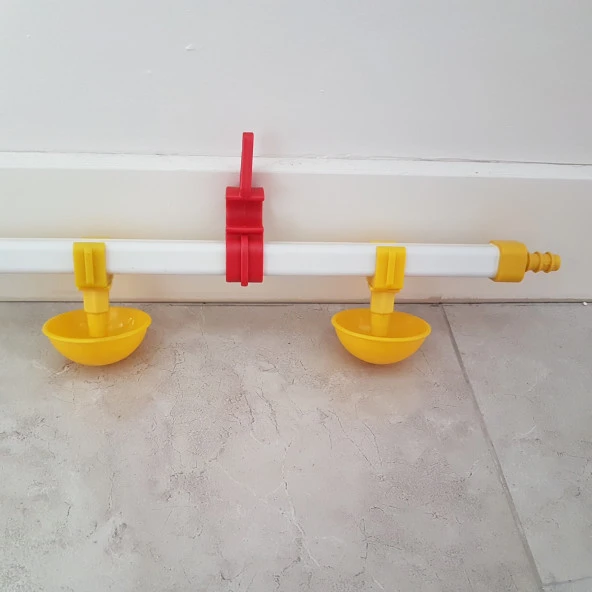 Nipel Tavuk Suluk Yaylı Çanak 40 Cm 2 Yaylı  Çanak