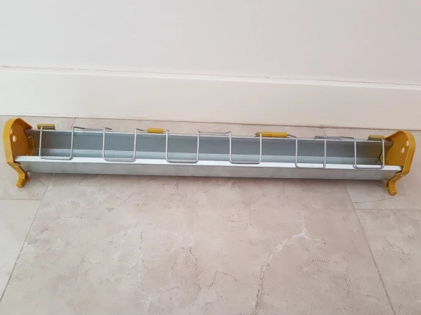 Güvercin Civciv Metal Galvaniz Yemlik 75 Cm 3  Adet