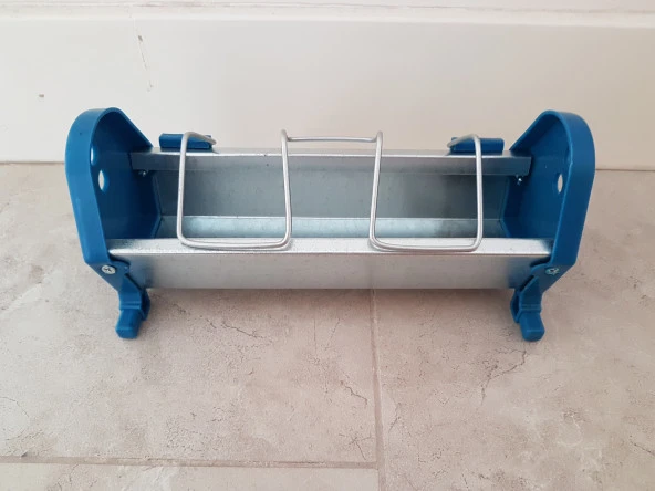 Güvercin Civciv Metal Galvaniz Yemlik 25  Cm