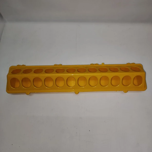 Civciv Kuş Güvercin Yemlik Plastik 50 Cm 6  Adet