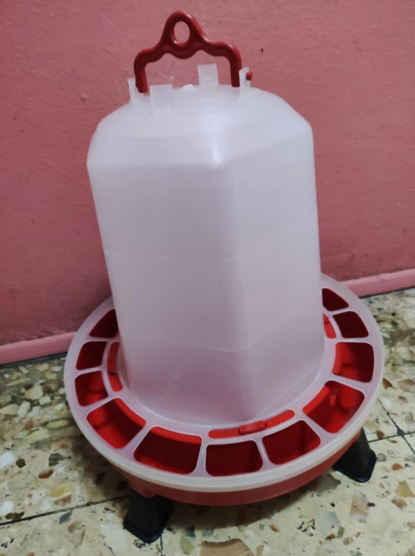 Ayaklı Tavuk Suluk 10 L Alttan Tahliyeli