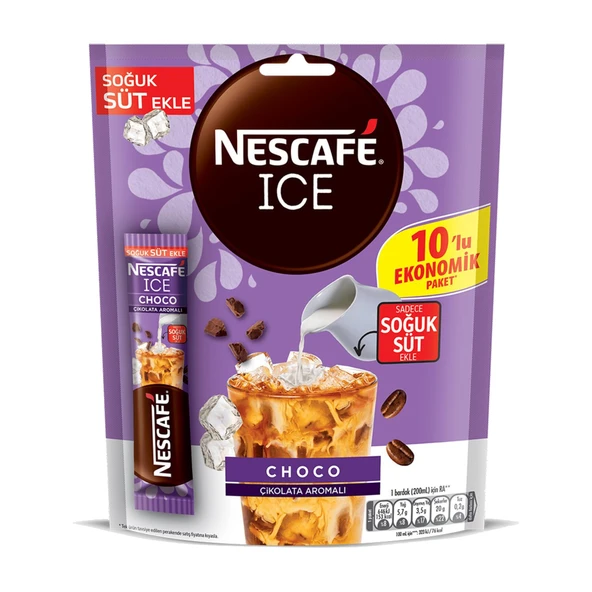 Nescafe Ice Choco 10 lu x 6 Paket - 3