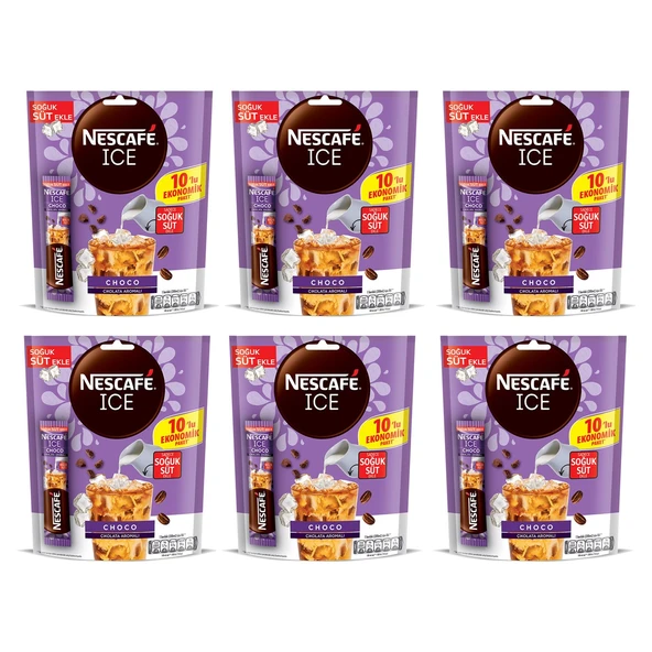 Nescafe Ice Choco 10 lu x 6 Paket