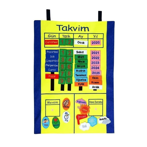 AND-5121 Takvim Cırtlı Pano - 8