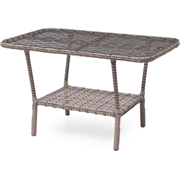 Grassgarden Defne 2+1+1 Alüminyum Üzeri Örgü Rattan Bahçe Balkon Mobilyası - 4