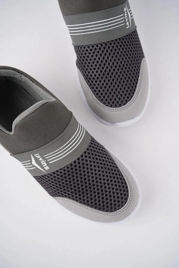 Unisex Çocuk Bağcıksız Rahat Esnek Günlük Yürüyüş Sneaker Spor Ayakkabı