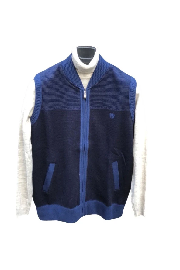 Çelik Örgü Arma Detay Yelek - 5