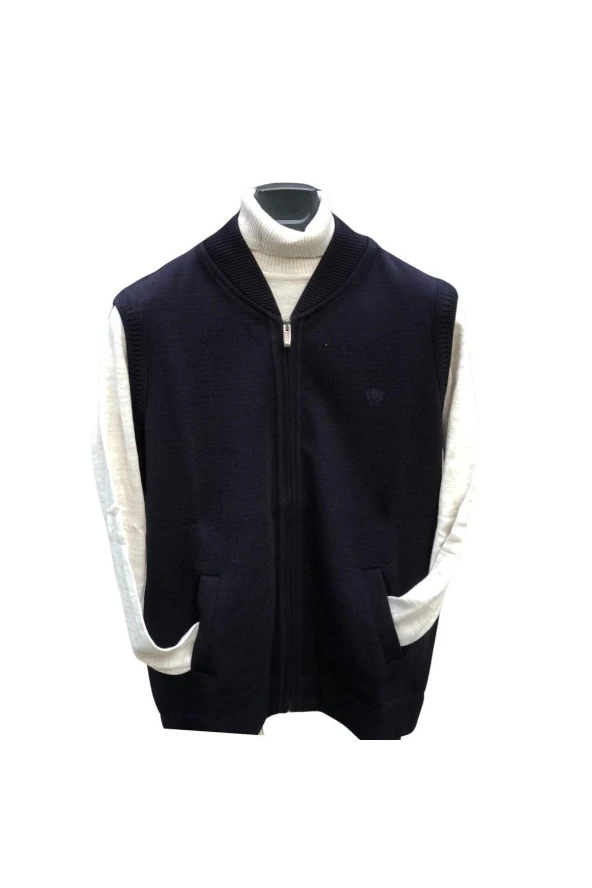 Çelik Örgü Arma Detay Yelek - 7