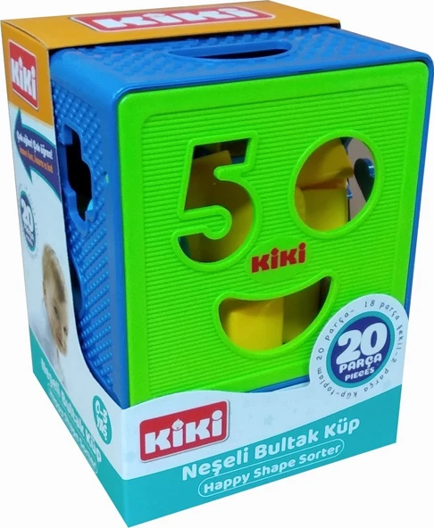 Kiki Neşeli Bul-Tak Küp, Çocuk Gelişiminde Etkili, 6744