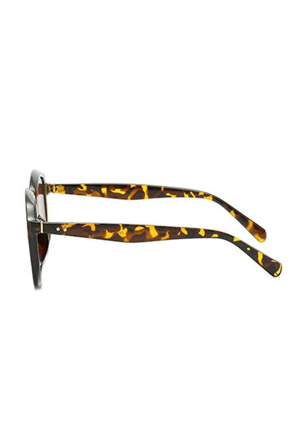 MARMORİS Ince Kemik Çerçeveli Yuvarlak Güneş Gözlüğü MAR-0041 - 3