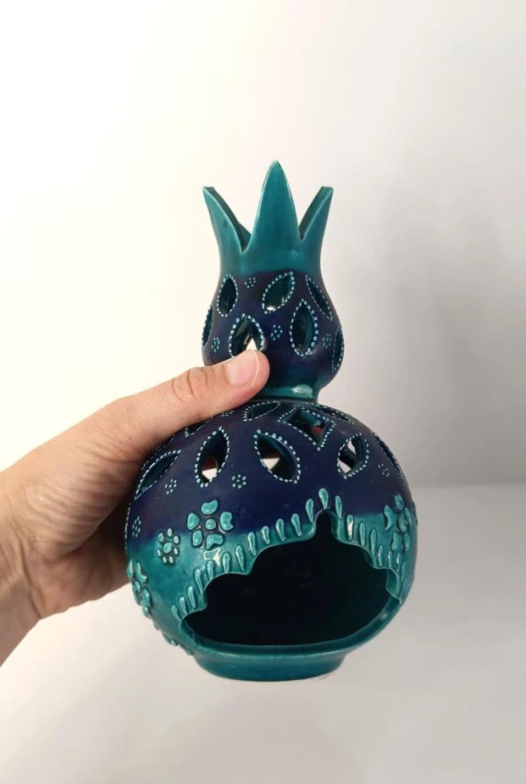 Buhurdanlık Çini tealight mumluk Ev Dekor Masa süsü Özel Gün Hediye - 3