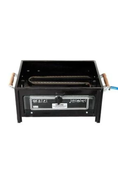 Simline  Lav Taşlı Cam Fırınlı Tüplü Mangal - 4