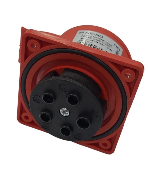 Ne-Ad 5x16A Kapaklı Makina Prizi CEE Norm - 2
