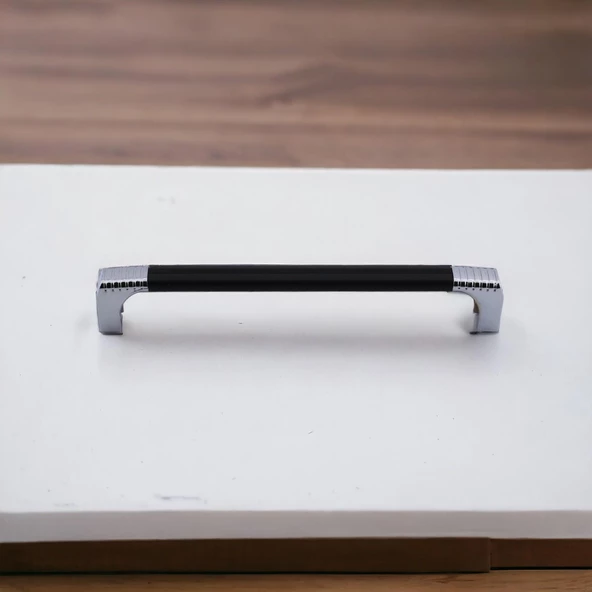 Side Kulp Mobilya Mutfak Dolabı Çekmece Dolap Kulpları Kapak Kulpu Kulbu Siyah 160 mm Metal - 7
