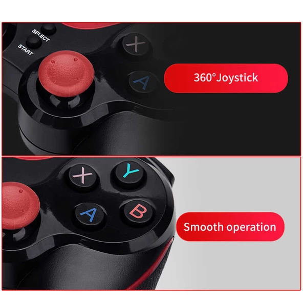 Wriless Telefon Oyun Konsolu S6 Bluetooth Mobil Oyun Konsolu - 11