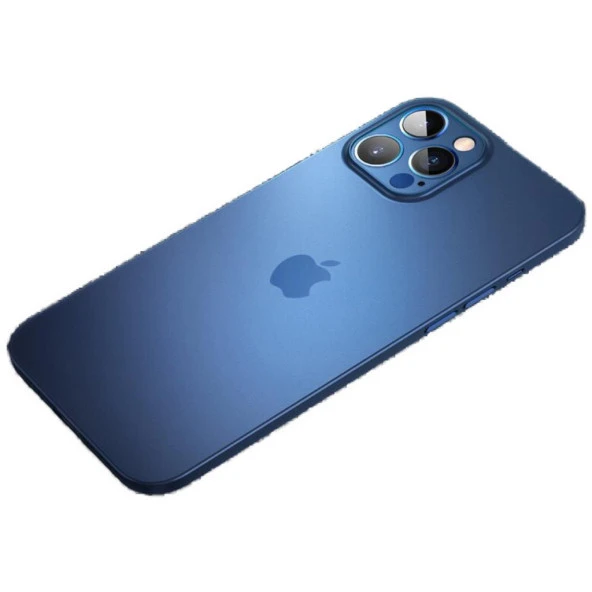 Apple iPhone 12 Pro Kılıf Ultra İnce Hayalet Sert Kapak