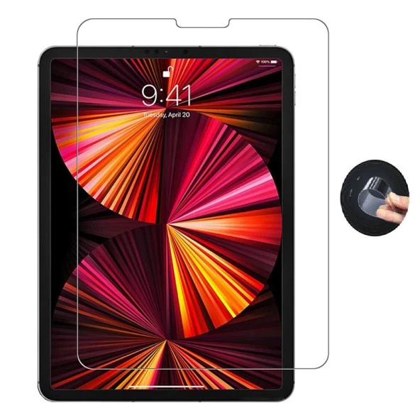 Apple iPad Pro 12.9 5. Nesil 2021 Tablet Nano Ekran Koruyucu A2378 A2379 A2461 A2462