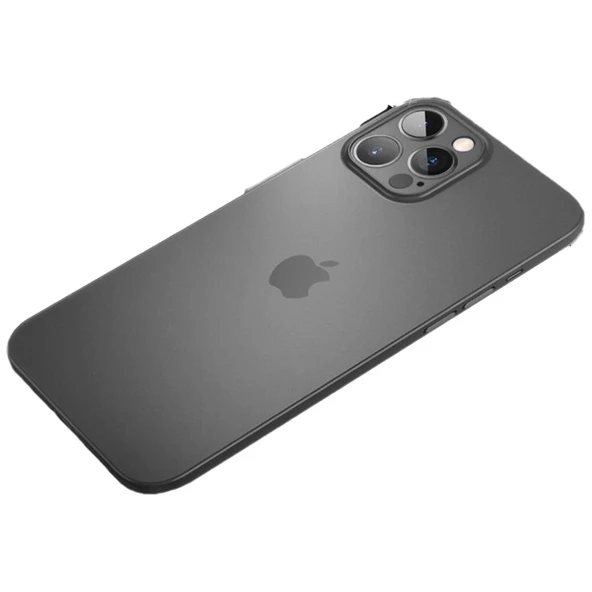Apple iPhone 13 Pro Kılıf Ultra İnce Hayalet Sert Kapak - 6