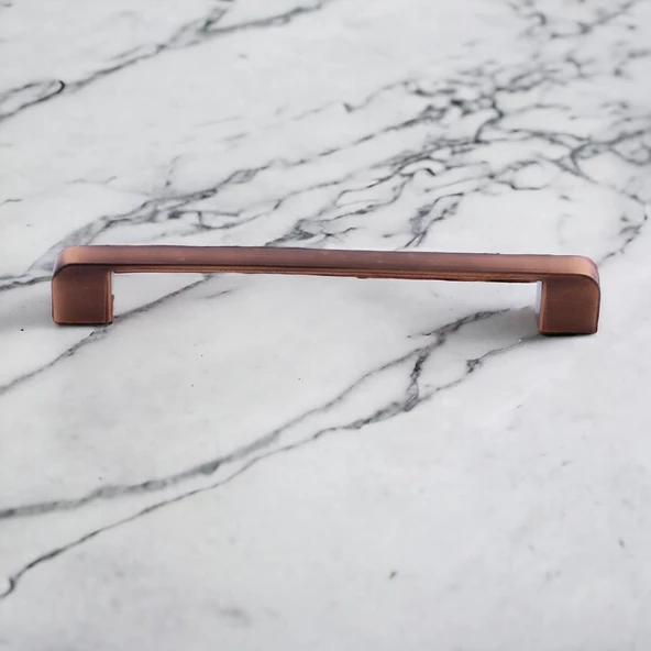 Gölcük Oval Metal Eskitme Antik Bakır 160 mm Mobilya Mutfak Çekmece Dolap Kulpu Kulbu Kulpları - 4