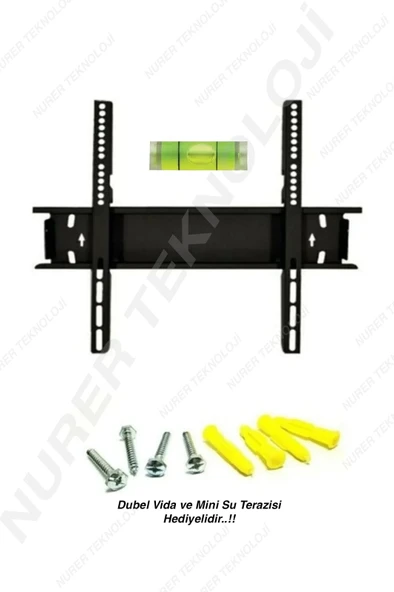70 inç 178 Ekran Uyumlu Televizyon Sabit Duvar Askı Aparatı ürün görseli 1