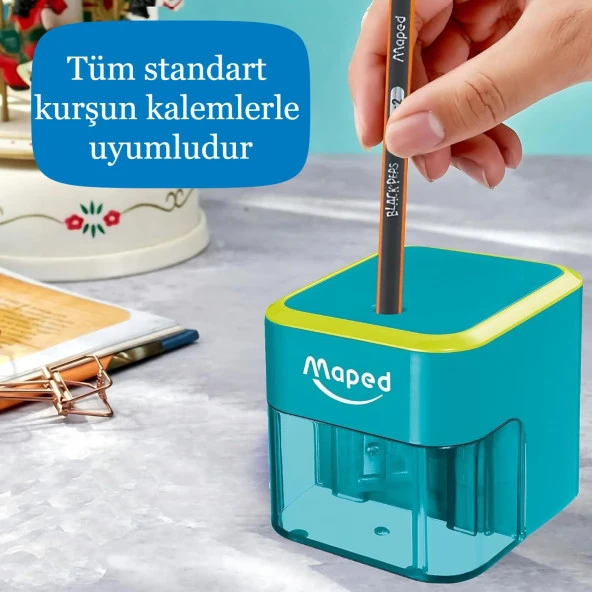 Maped Kalemtraş Turbo Twist Tek Delikli 2.0 (027330) - Resim 3