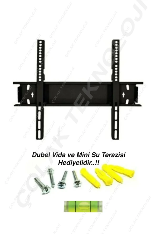 Clk Teknoloji clk teknoloji   Onvo 32" 82 Ekran Lcd Tv Sabit Duvar Askı Aparatı  ürün görseli