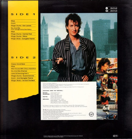 Magic Sticks (Original Soundtrack) -  George Kranz –  rock pop Vinly plak alithestereo - 2