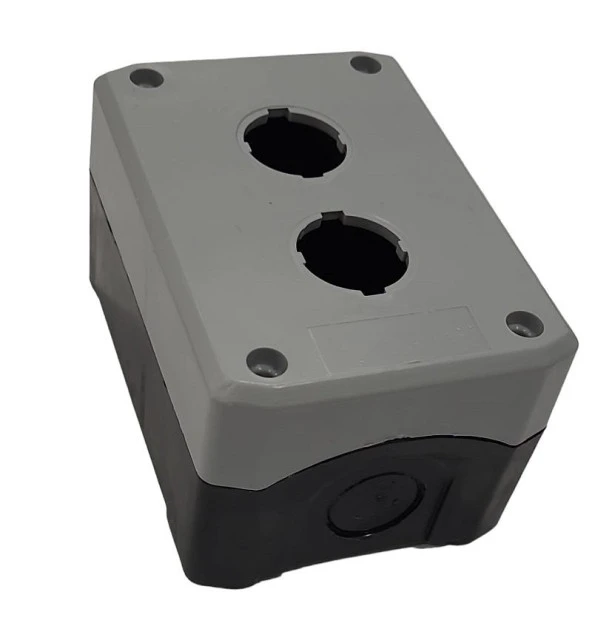 Ne-Ad 2 li Kumanda Kutusu Gri/Siyah