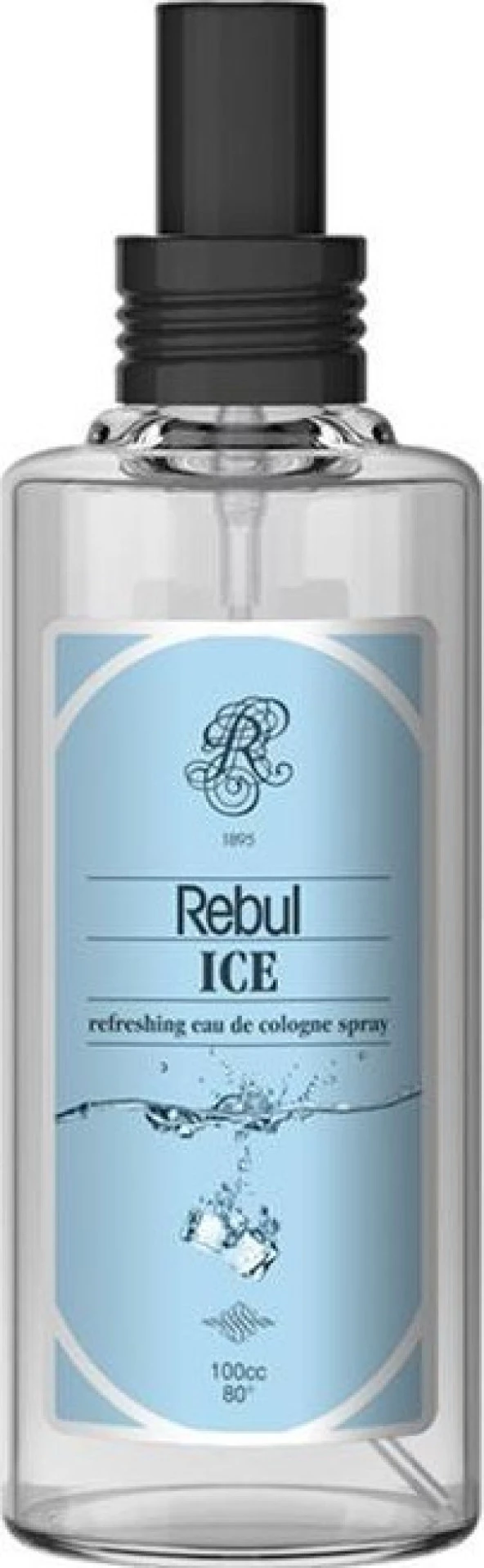 Rebul Ice Kolonya Sprey Cam Şişe 100 ml - 2