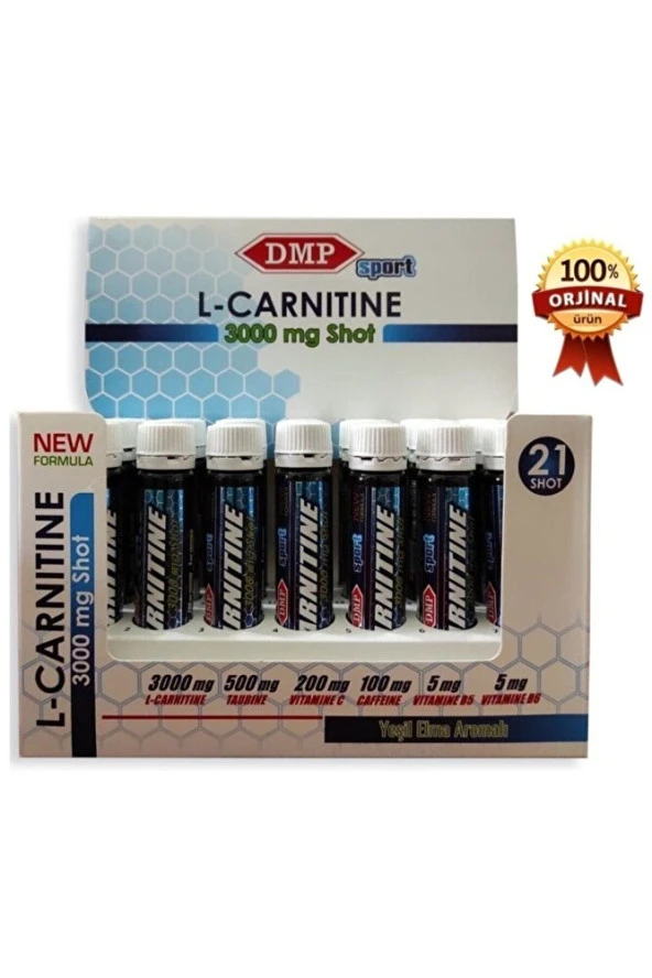 L Carnıtıne 21 Shot X 3000mg Sporcu Takviyesi