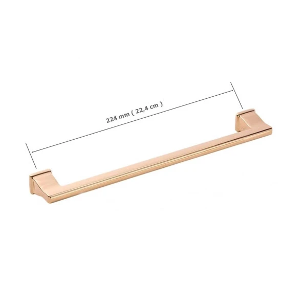 Doğanlar Techno 224 mm Mobilya Kulp Albrifin - 2