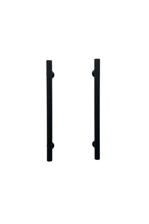 Mobilya Dolap Kulpu Mutfak Çekmece Kulpu Çizgili Dal Siyah 96 Mm ( 9,6 Cm ) 2 Adet - 2