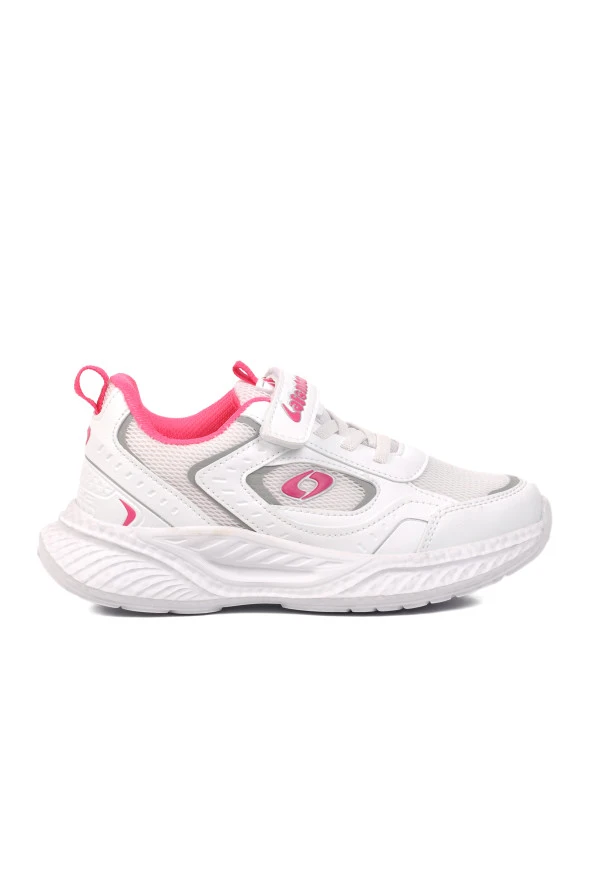Ayakmod 720-F Beyaz-Fuşya Çocuk Spor Ayakkabı