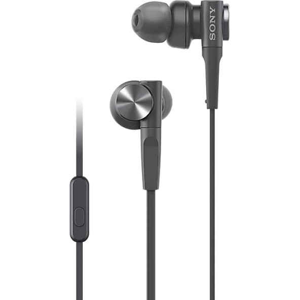 Sony MDR-XB55AP Siyah Kablolu Mikrofonlu Kulak İçi Kulaklık