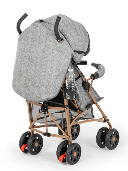 Moony Baby Suit Tam Yatar Hafif Baston Bebek Arabası - Baston Puset Gri - 3