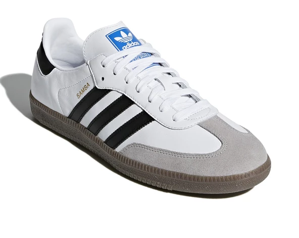 adidas Samba Og Beyaz Unisex Sneaker Günlük Spor Ayakkabı B75806 - 3
